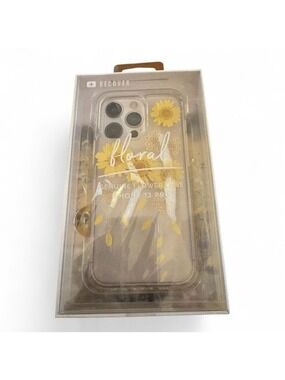 Recover Floral Genuine Flower iPhone 13 Pro Case NIB